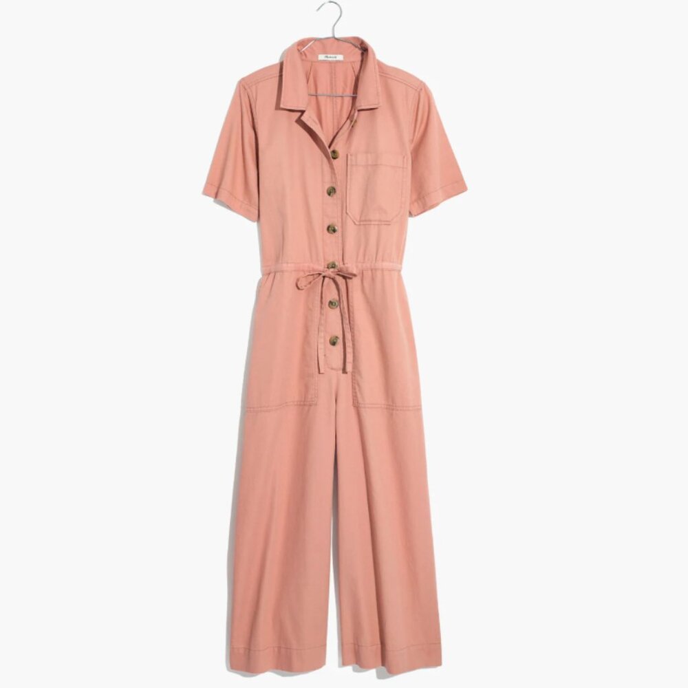 Madewell Wide-Leg Utility Jumpsuit - Size 6